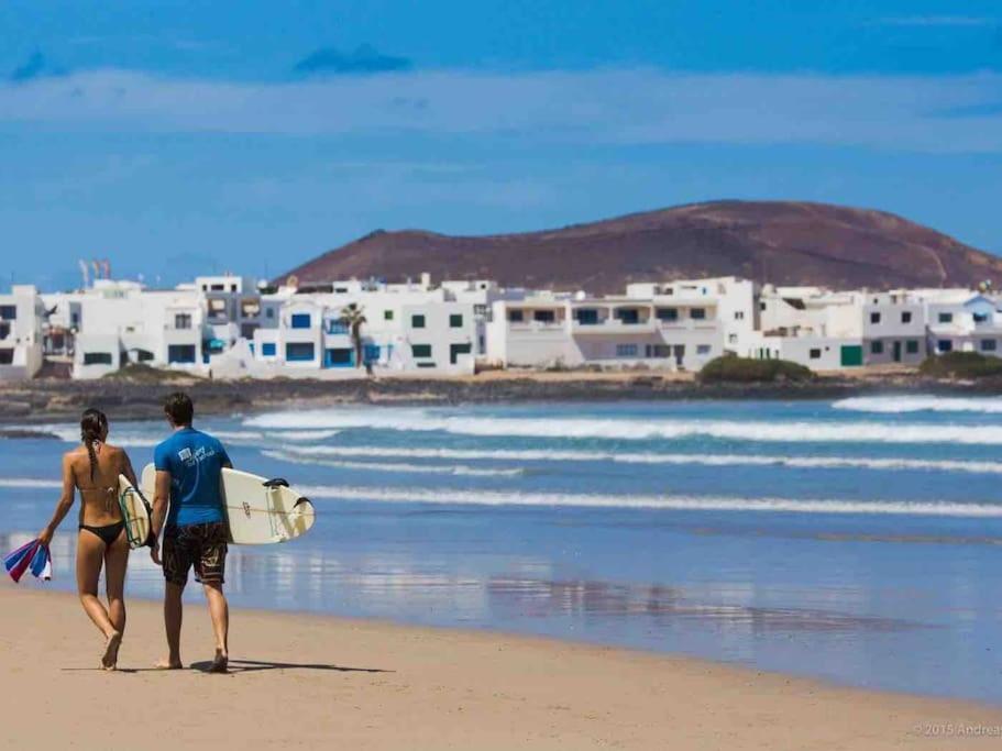 Апартаменты Famara, Apto. En Zona Tranquila A 200M Del Mar. Экстерьер фото